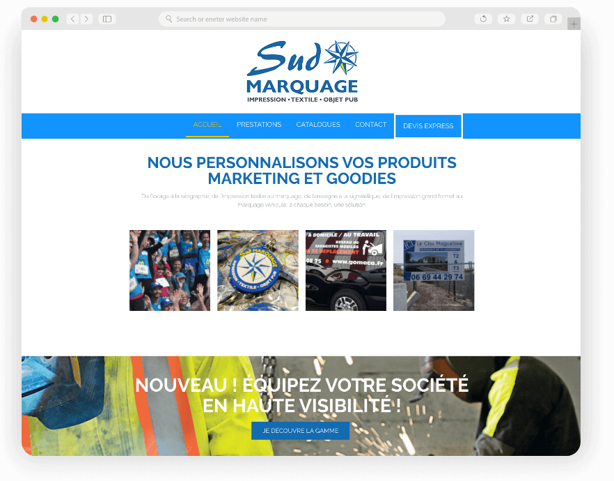 Création WebDesign Site internet