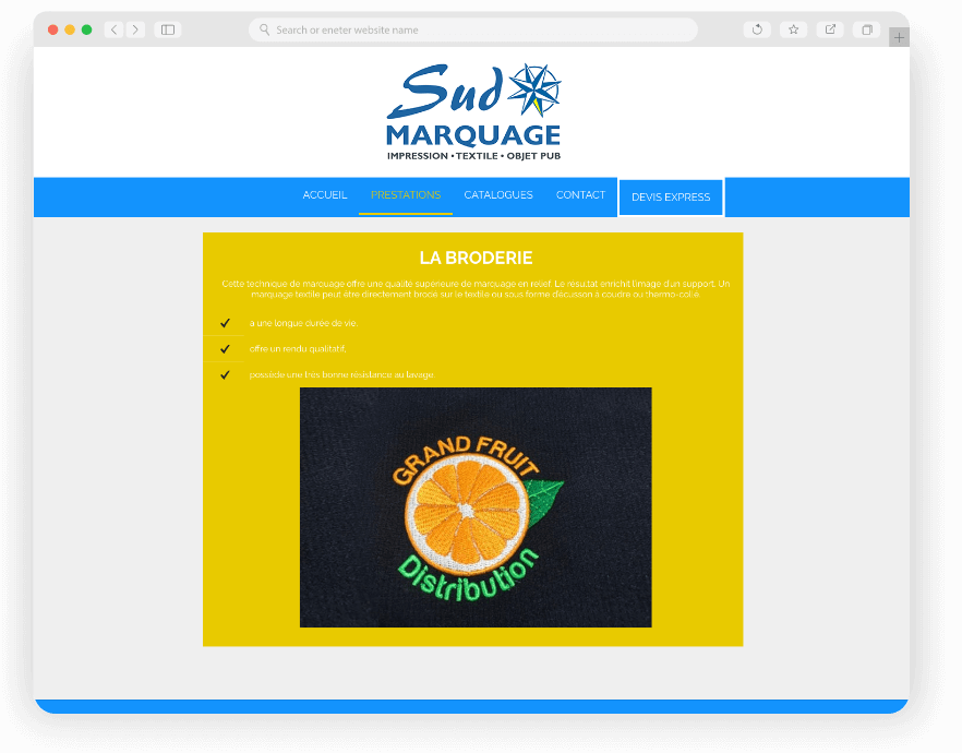 Création WebDesign Site internet