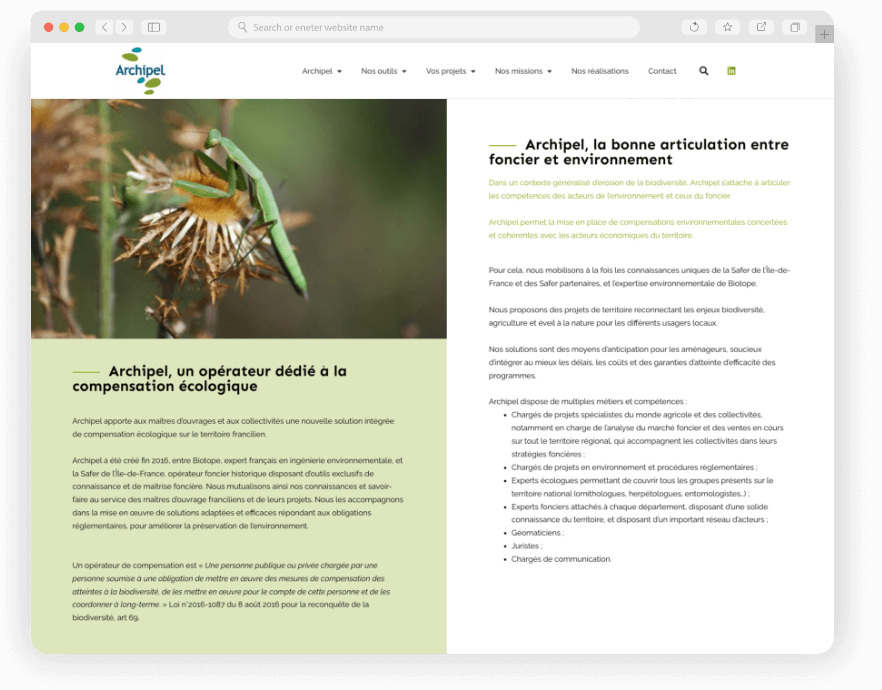 Création de site internet WordPress Keole.net agence web montpellier