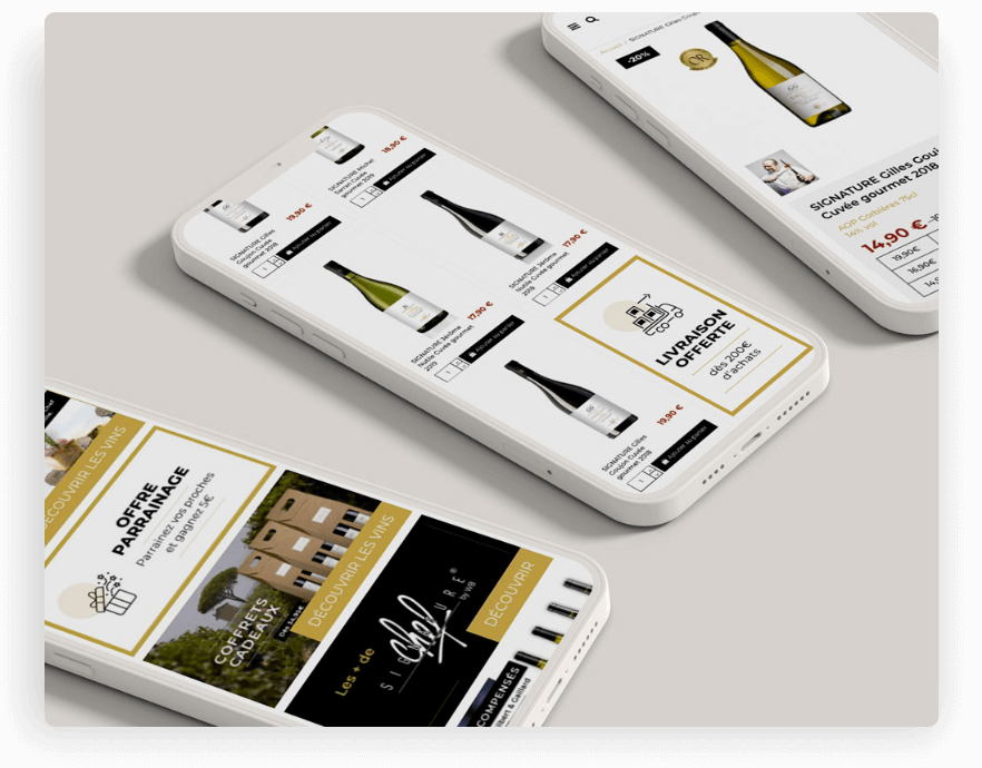 Création de Site internet Webdesign E-commerce