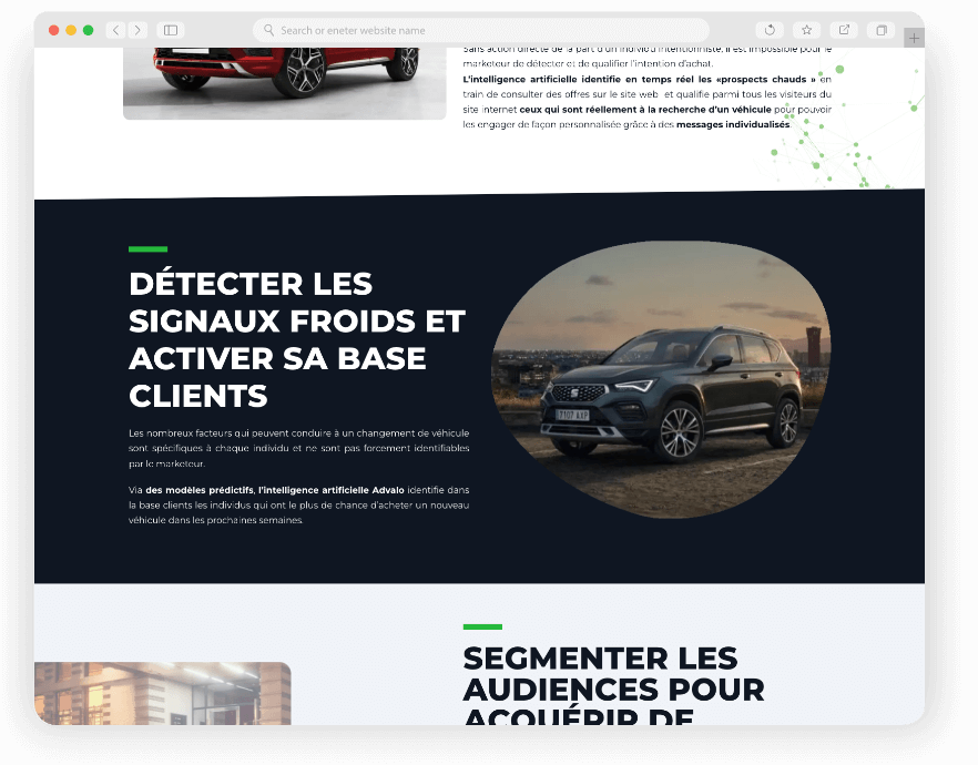 Advalo Creation site internet- Marketing