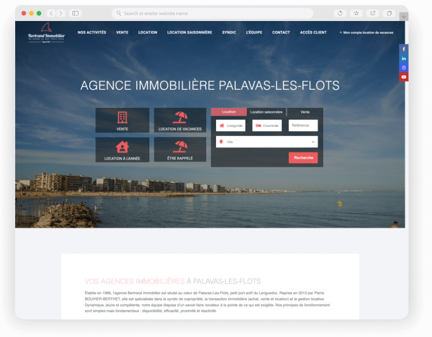 WebDesign Site internet Developpement Référencement