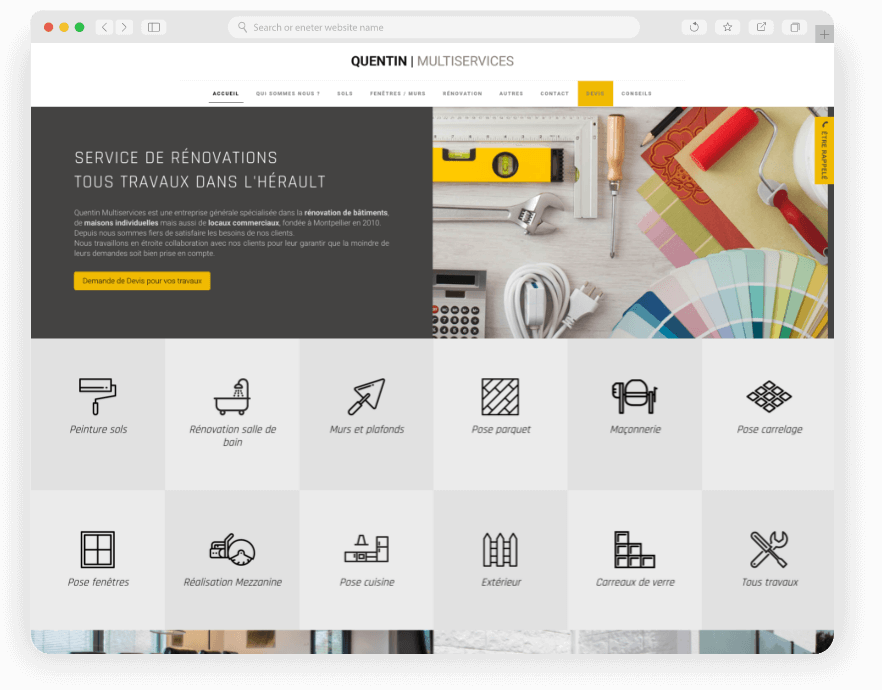 Création WebDesign Site internet Developpement Référencement