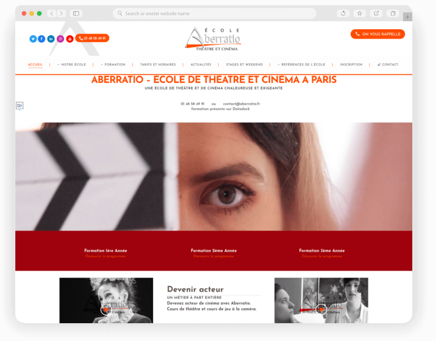 Création WebDesign Site internet WordPress