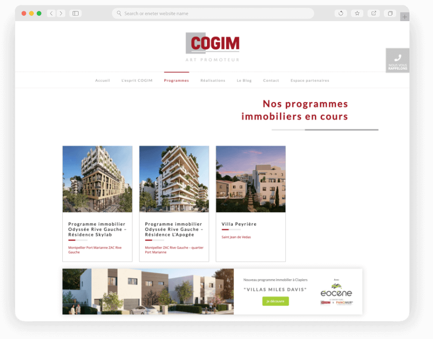Création WebDesign Site internet Développement Référencement