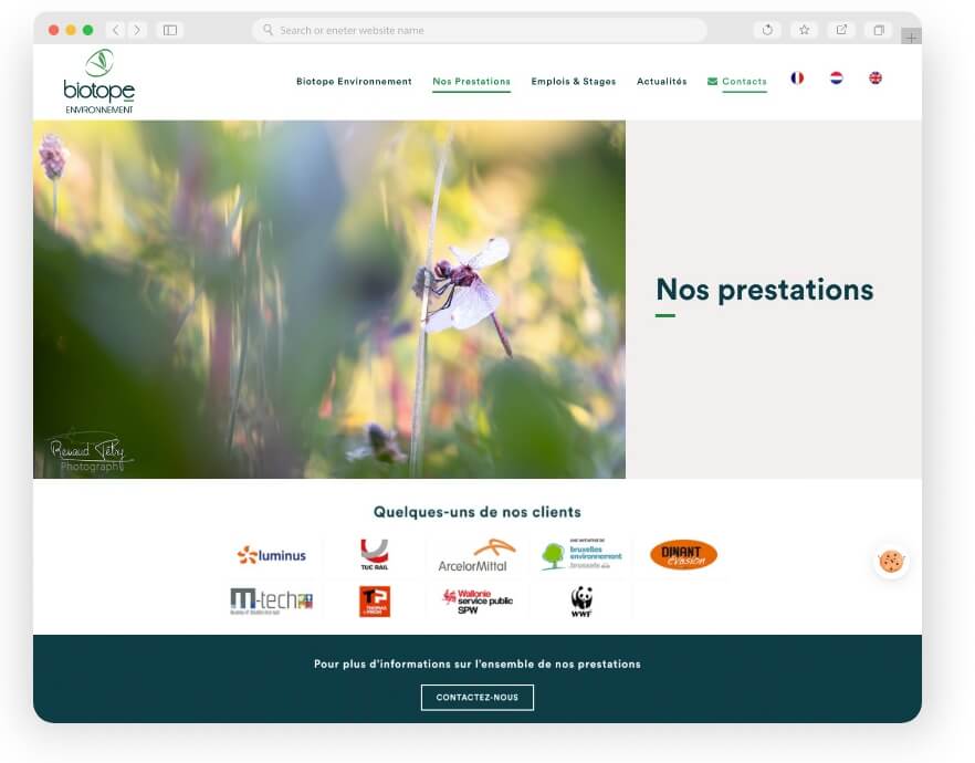 BIOTOPE ENVIRONNMENT - CREATION KEOLE.NET