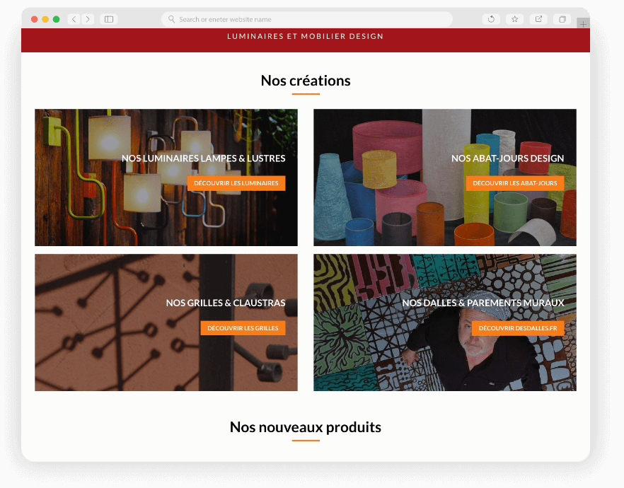 Création WebDesign Site internet E-commerce - creation agence web - Keole