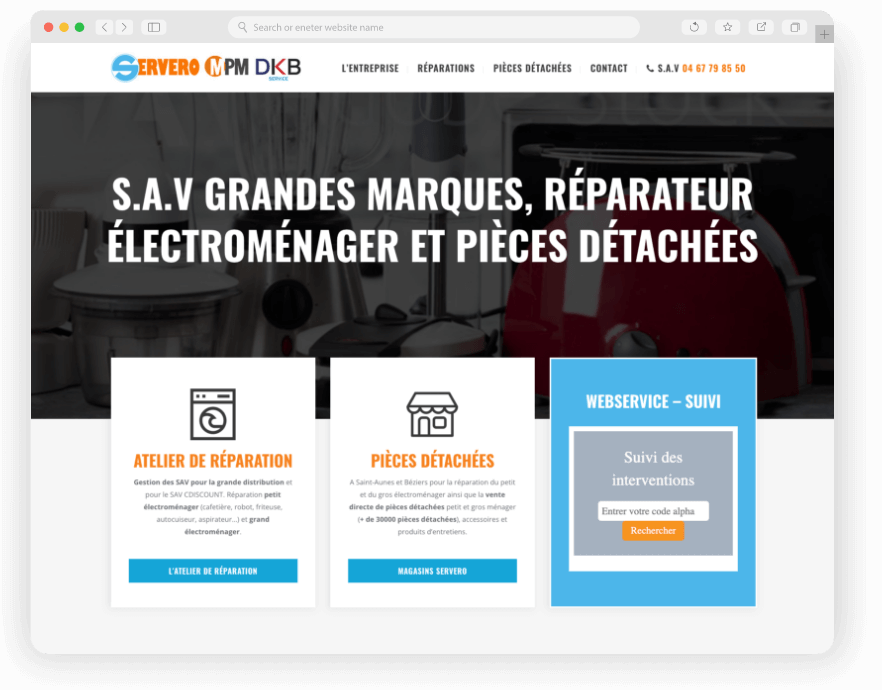 Création WebDesign Site internet Prestashop Keole.net agence web montpellier