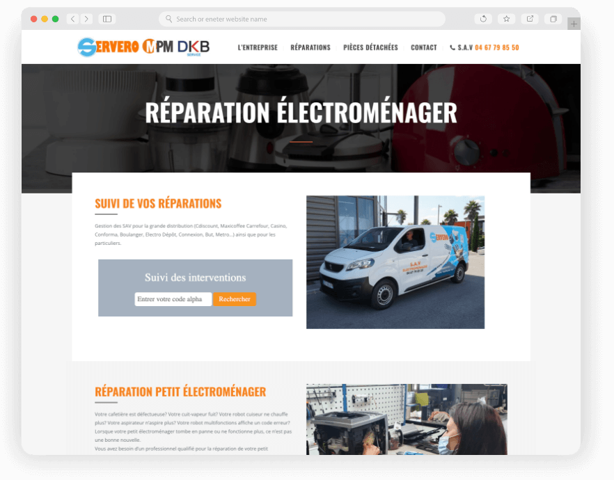 Création WebDesign Site internet Prestashop Keole.net agence web montpellier