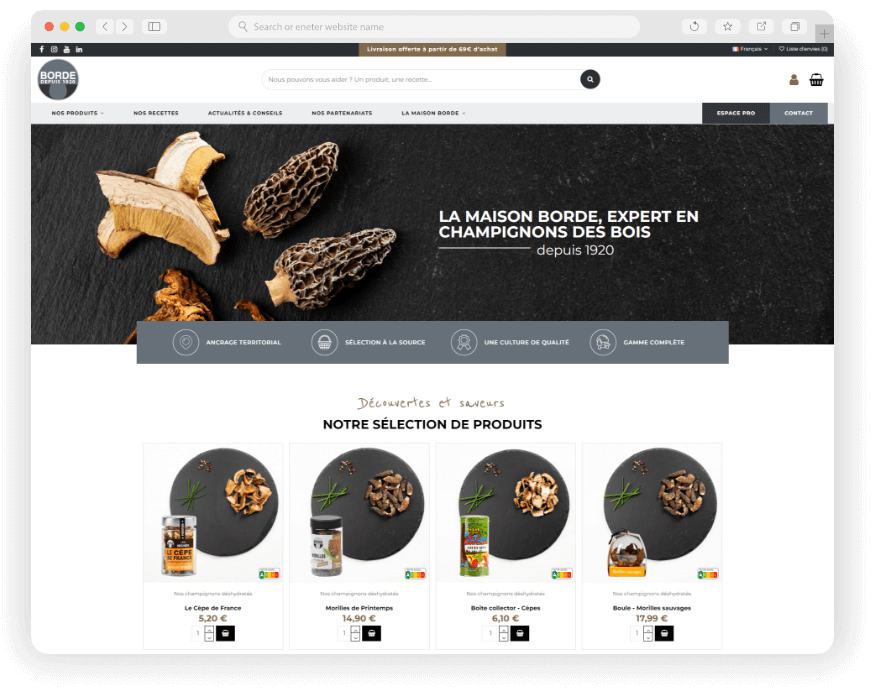 Borde projet Keole