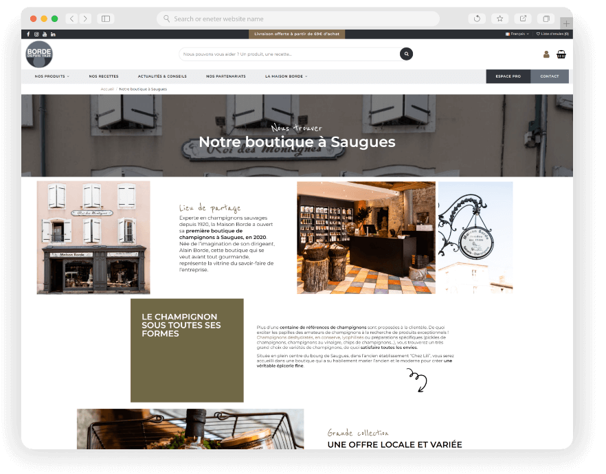 Borde projet Keole