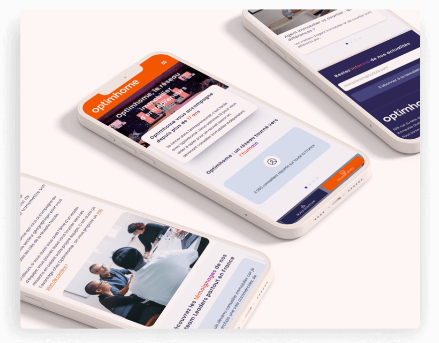 Optimhome, le réseau immobilier d'entrepreneurs