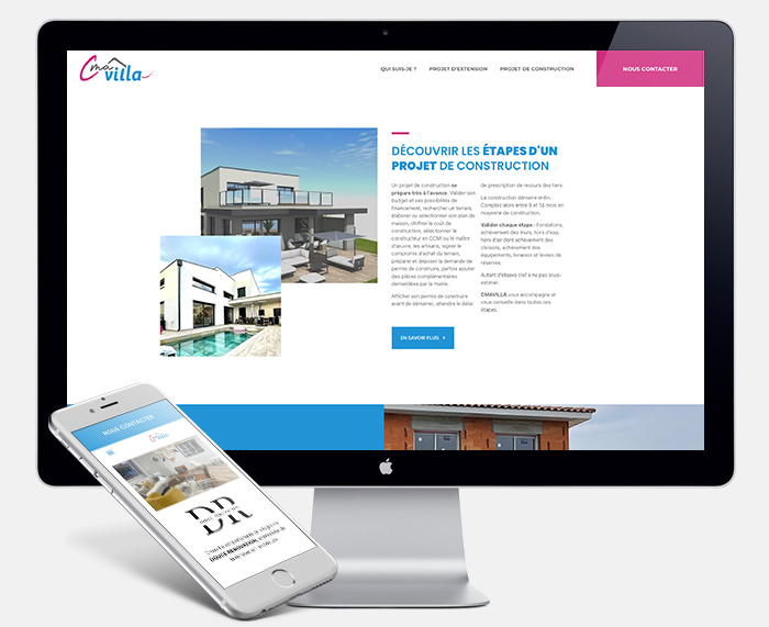 Création du site CMaVilla